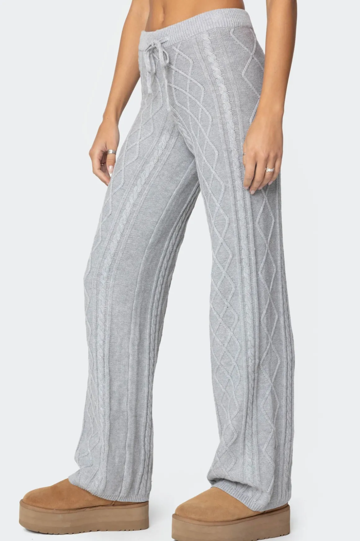 Kasey Cable Knit Pants