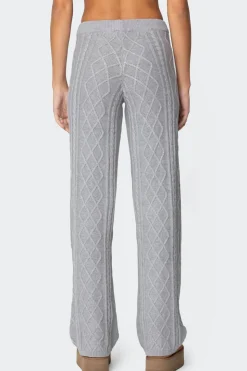 Kasey Cable Knit Pants