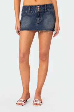 Kate Denim Micro Skort