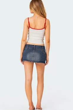 Kate Denim Micro Skort