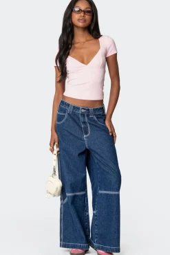 Katia V Neck Top