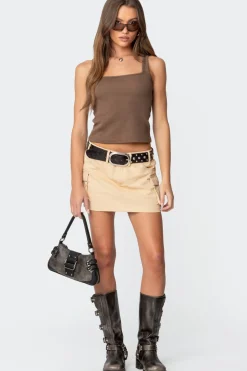 Katya Low-Rise Cargo Skirt