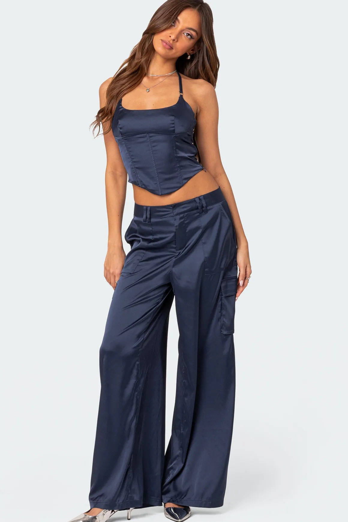 Kelsey Satin Trousers