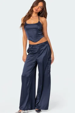 Kelsey Satin Trousers