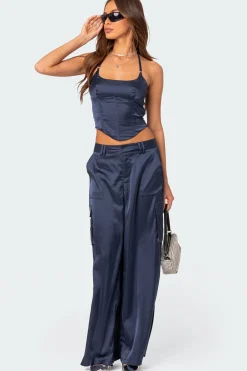Kelsey Satin Trousers