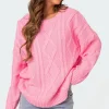 Kennedy Oversized Cable Knit Sweater
