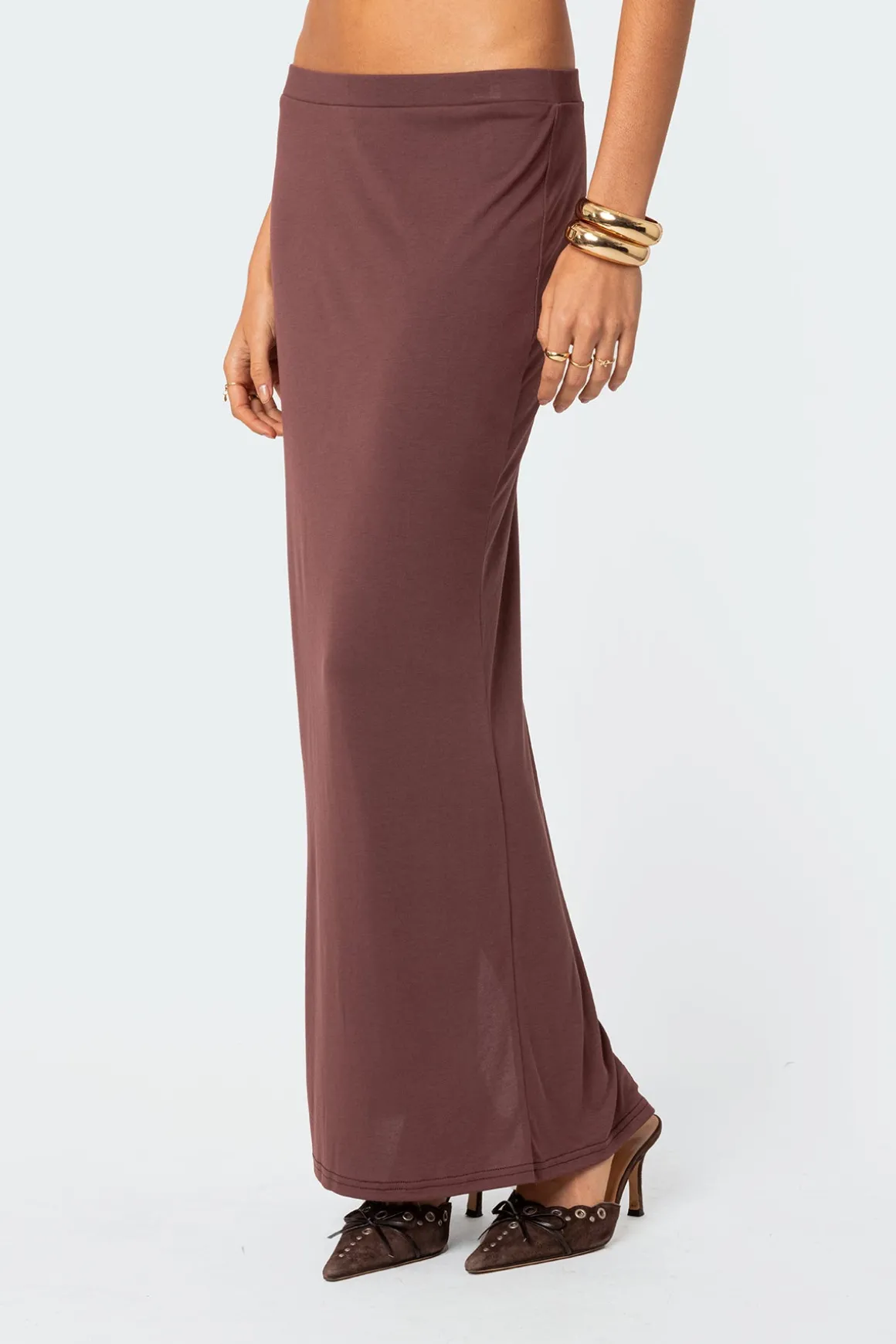 Kenzie Slitted Maxi Skirt