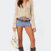 Kenzy Micro Denim Shorts