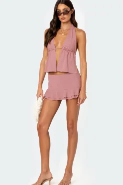 Kobi Ruffled Mini Skort