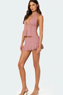 Kobi Ruffled Mini Skort