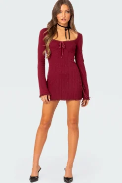 Krista Lacey Knit Mini Dress