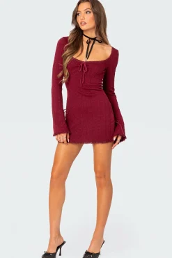 Krista Lacey Knit Mini Dress