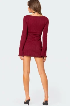 Krista Lacey Knit Mini Dress