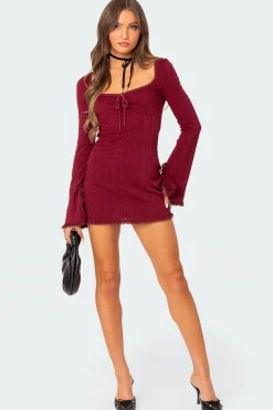 Krista Lacey Knit Mini Dress