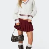 Kristen Pleated Mini Skort