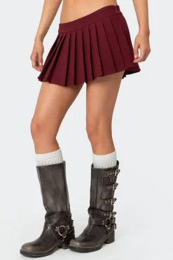 Kristen Pleated Mini Skort