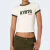 Kyoto Contrast T Shirt