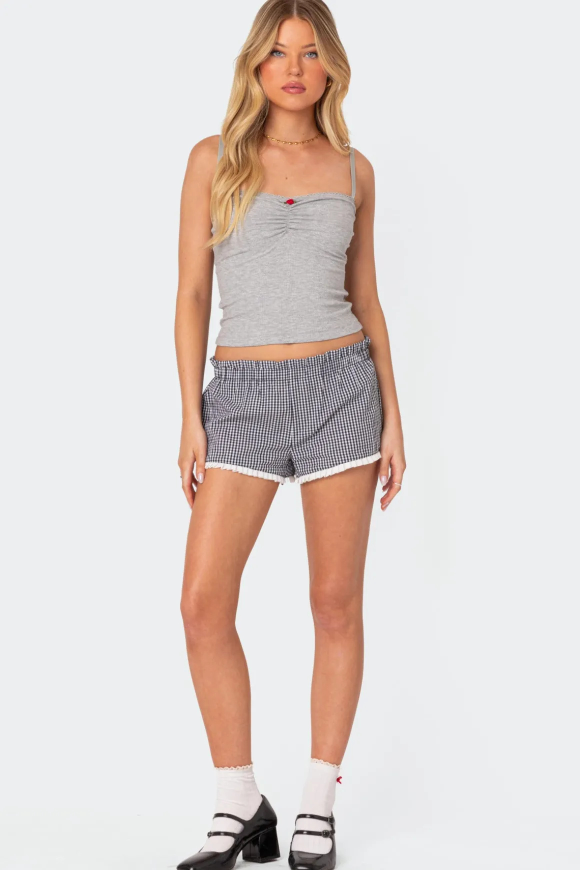 Kyra Gingham Shorts
