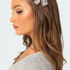 Lace Bow Hair Clip Pack