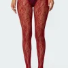 Lacey Fishnet Tights