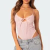 Lacey Knit Cut Out Bodysuit