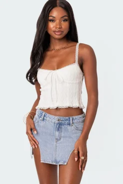 Lacey Knit Tank Top
