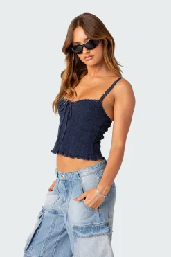 Lacey Knit Tank Top