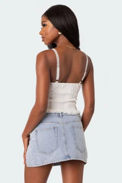 Lacey Knit Tank Top