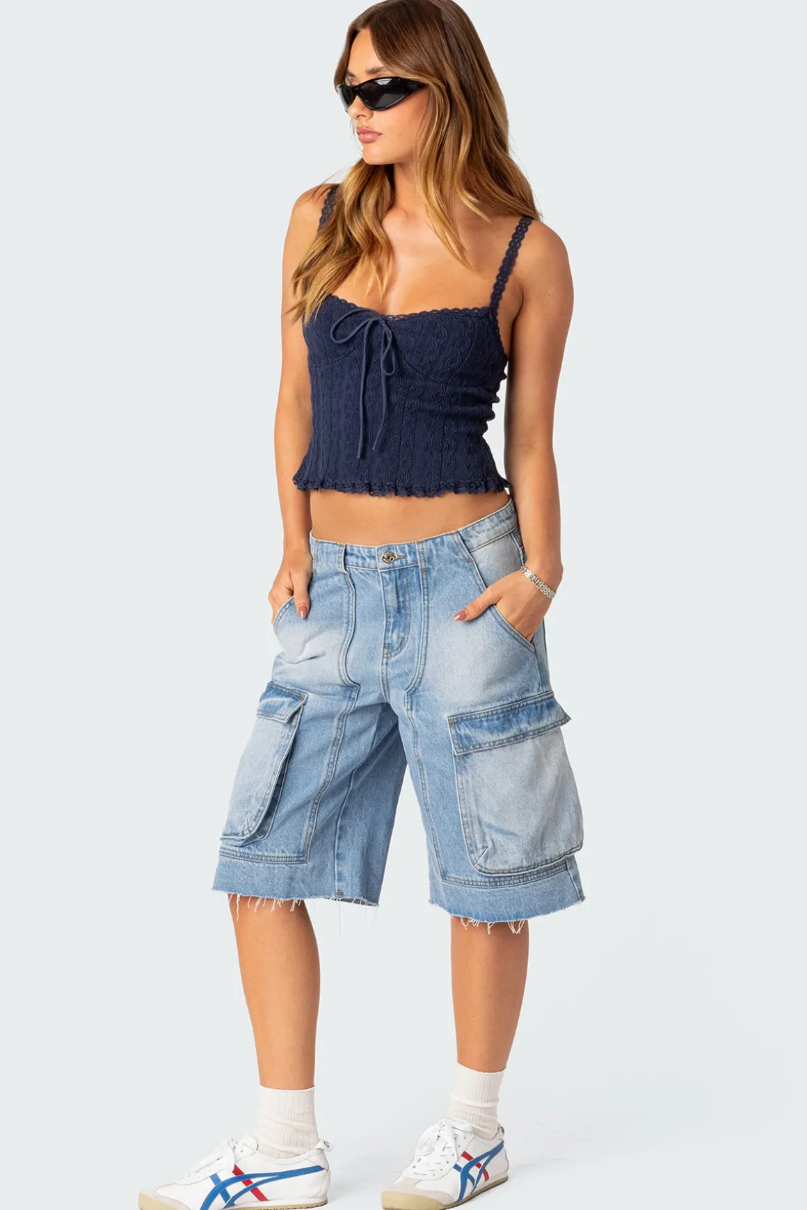 Lacey Knit Tank Top