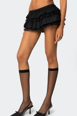 Lacey Ruffled Bloomer Skort