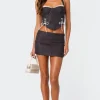 Laine Polka Dot Mini Skirt