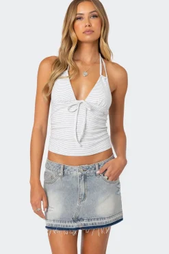 Lanai Striped Halter Top
