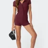 Lane Ribbed Romper