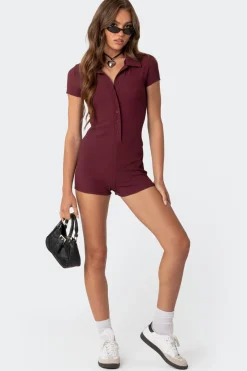 Lane Ribbed Romper