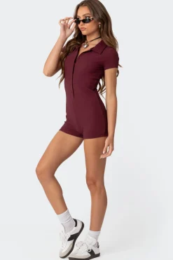 Lane Ribbed Romper