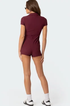 Lane Ribbed Romper