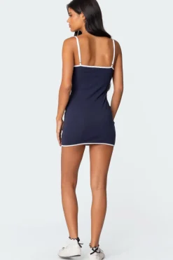Lark Contrast Mini Dress
