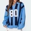 Larson Oversized Polo Sweater