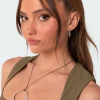 Lasso Pendant Cord Necklace