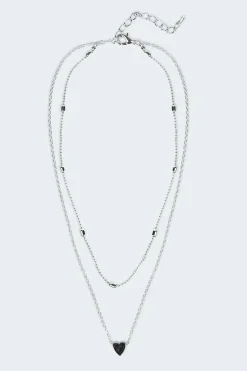 Layered Heart Necklace