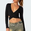 Layla Wrap Crop Top