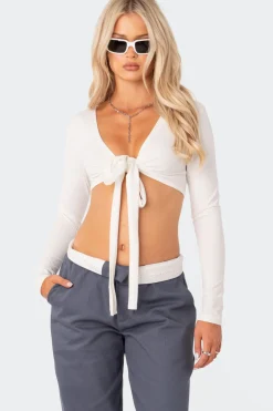 Layla Wrap Crop Top
