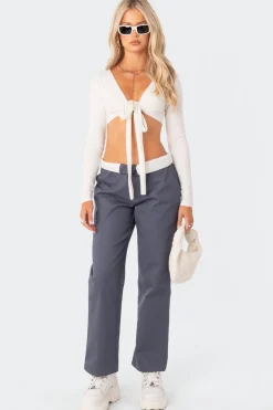 Layla Wrap Crop Top