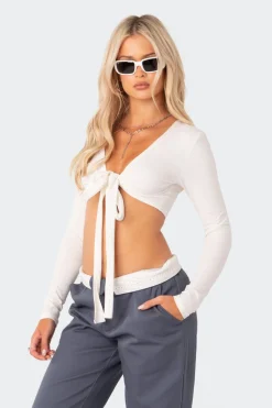 Layla Wrap Crop Top