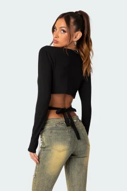 Layla Wrap Crop Top