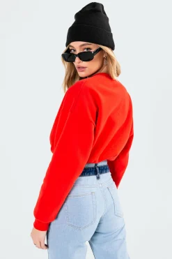 League Cropped Sweatshirt