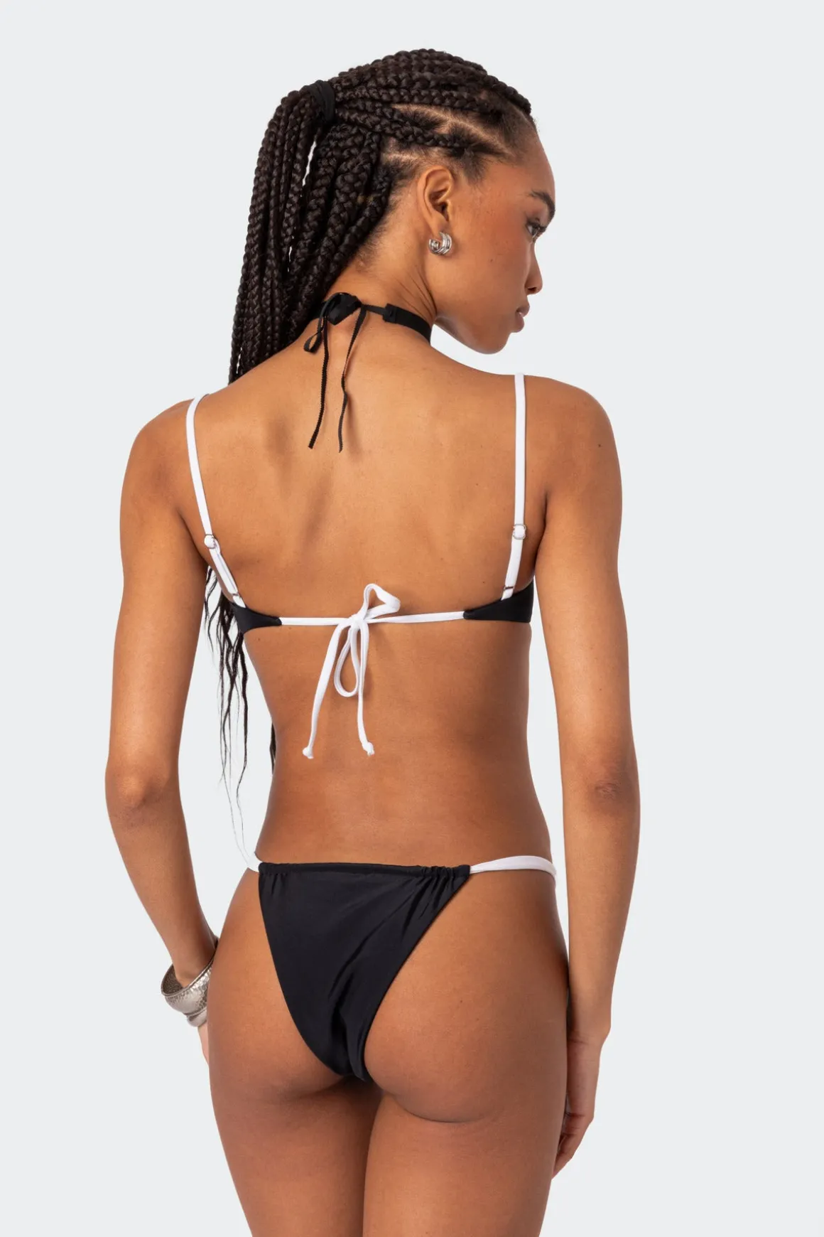 Leanna Contrast Cupped Bikini Top