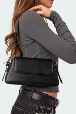 Leia Faux Leather Shoulder Bag