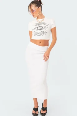 Leila Knitted Maxi Skirt