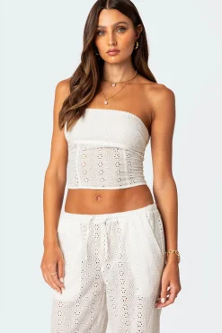 Lemon Lacey Cotton Corset